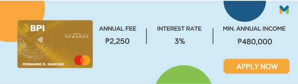 BPI Gold Rewards Card