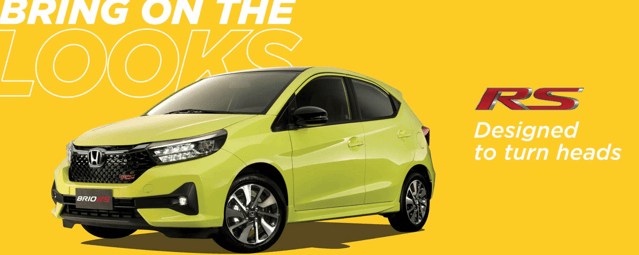 low down payment cars - honda brio