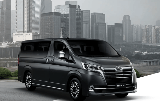 best cars for road trip - toyota hiace super grandia