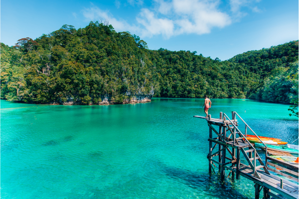 siargao travel guide - sugba lagoon