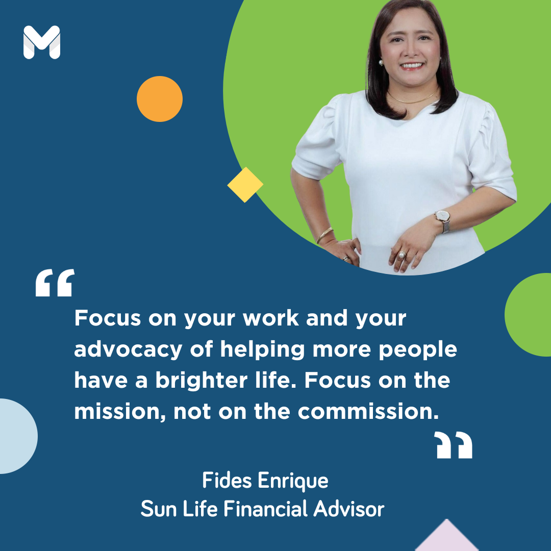 how to be a financial advisor - fides enrique