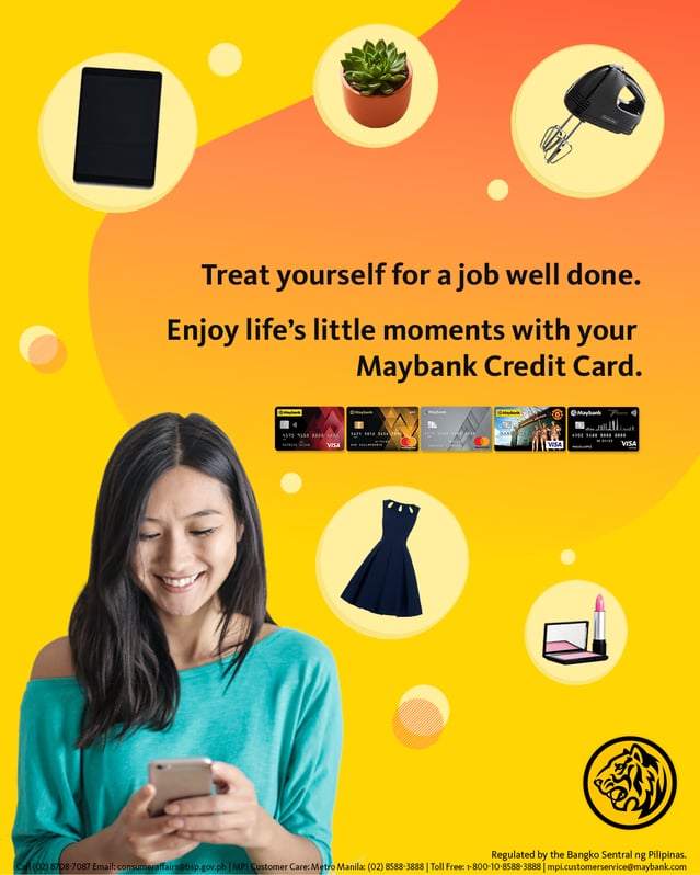 maybank credit card application - rewards