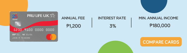 Robinsons Bank Pru Life UK Credit Card