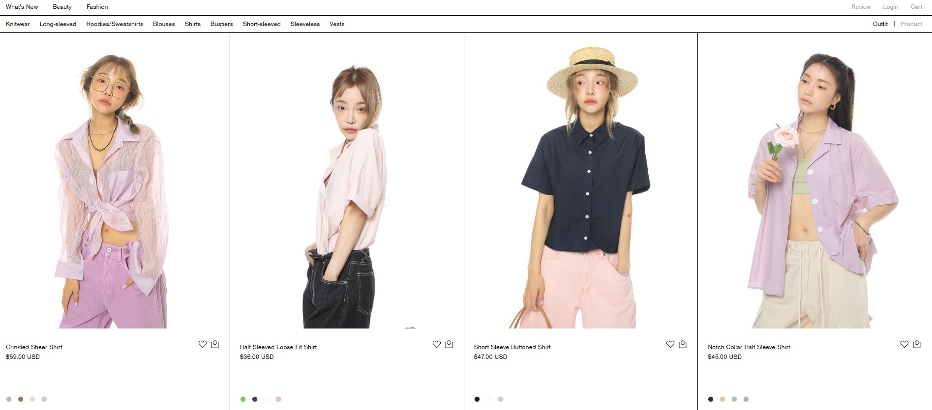 online clothing shop - Stylenanda