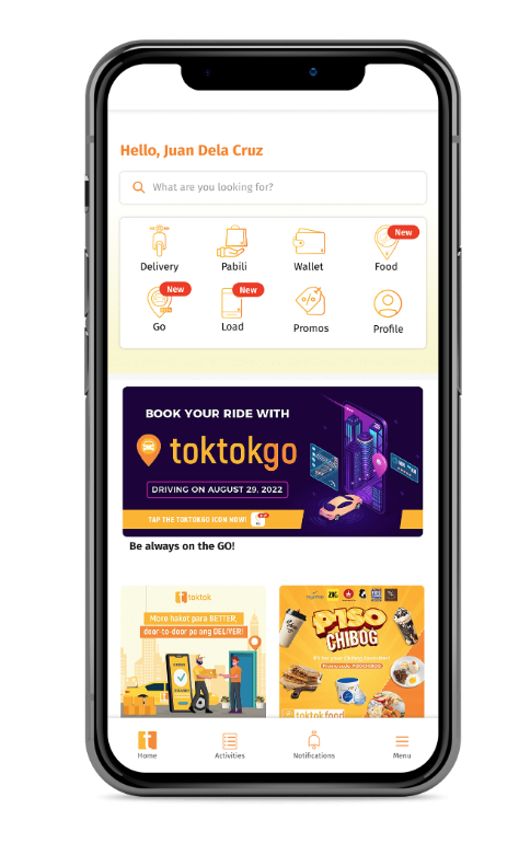 e-wallet philippines - TOKTOKWALLET