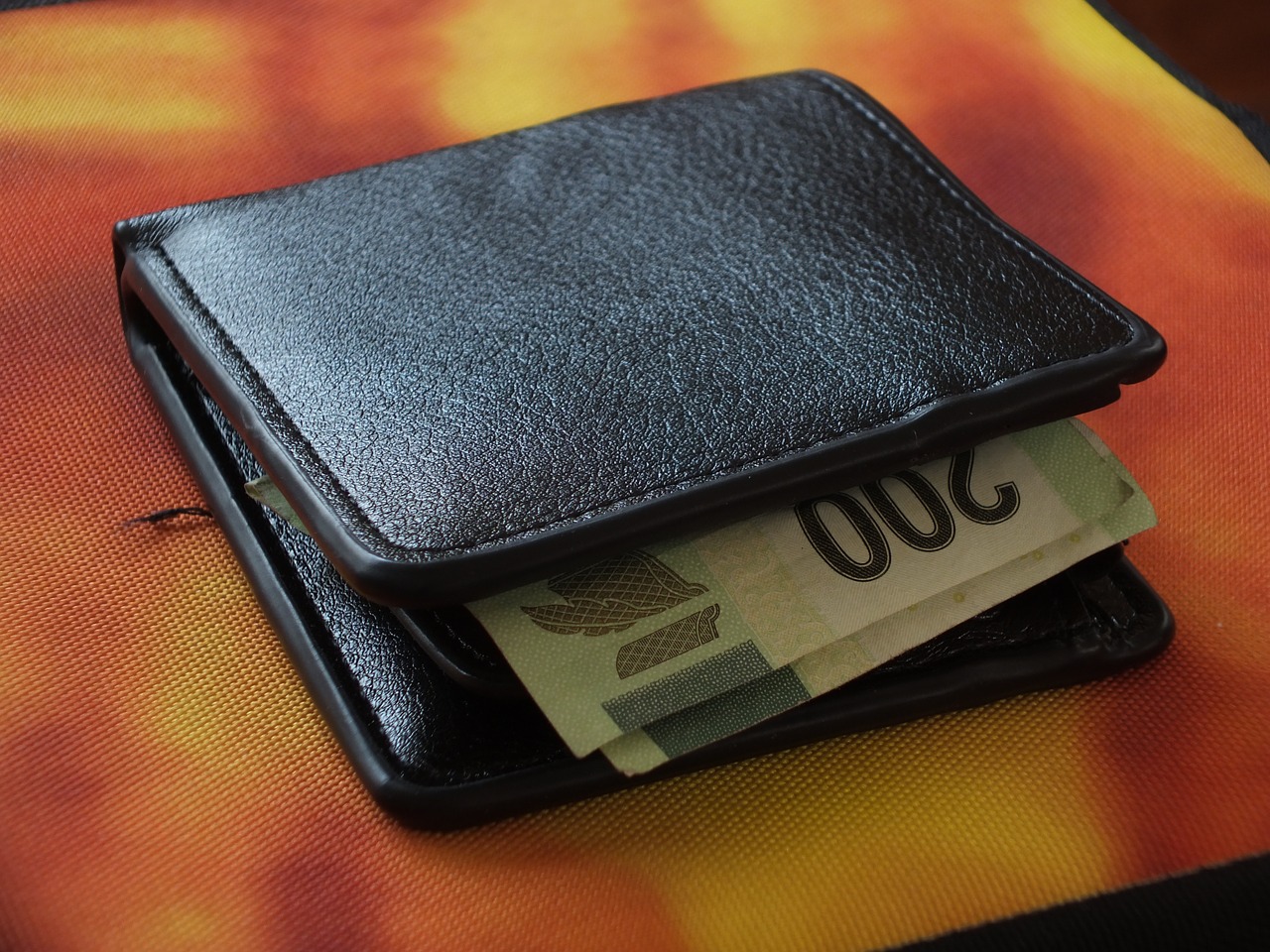 wallet with money