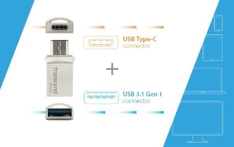 Phone Accessories - Transcend OTG flash drive