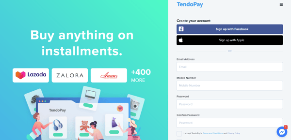 TendoPay - how to register