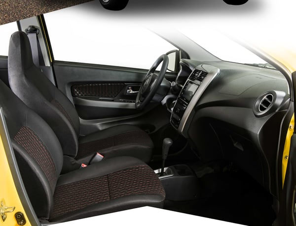 Suzuki S-Presso vs Toyota Wigo - Toyota Wigo interior