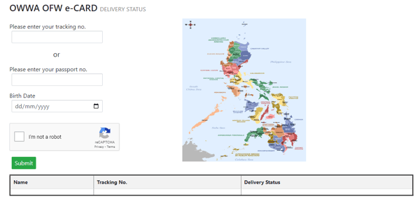 how to get ofw id - owwa ecard tracking