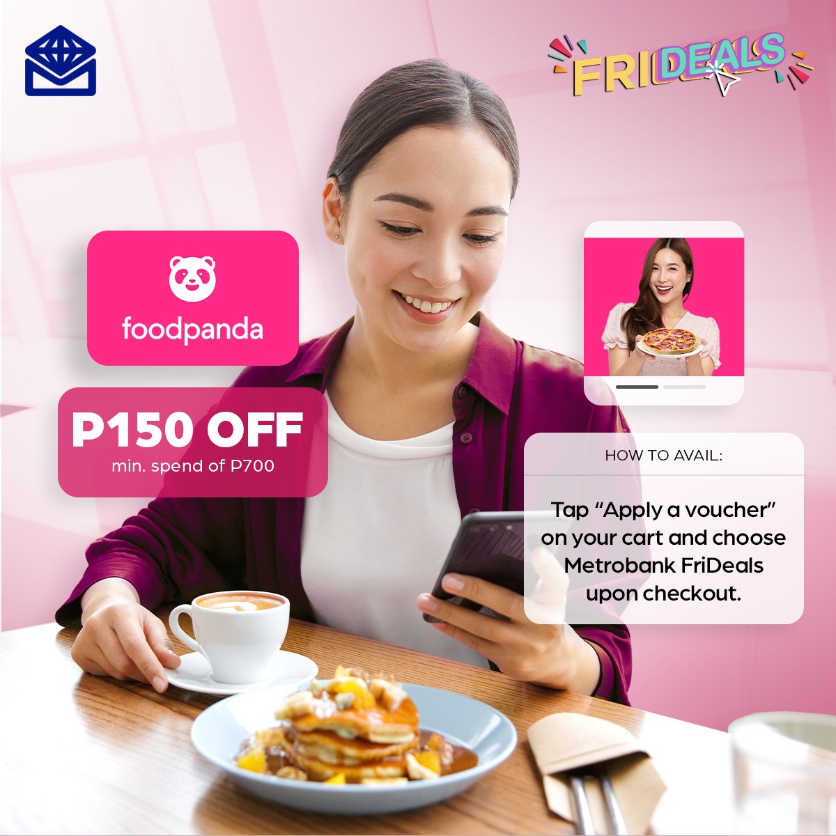 chinese new year food promo - metrobank foodpanda