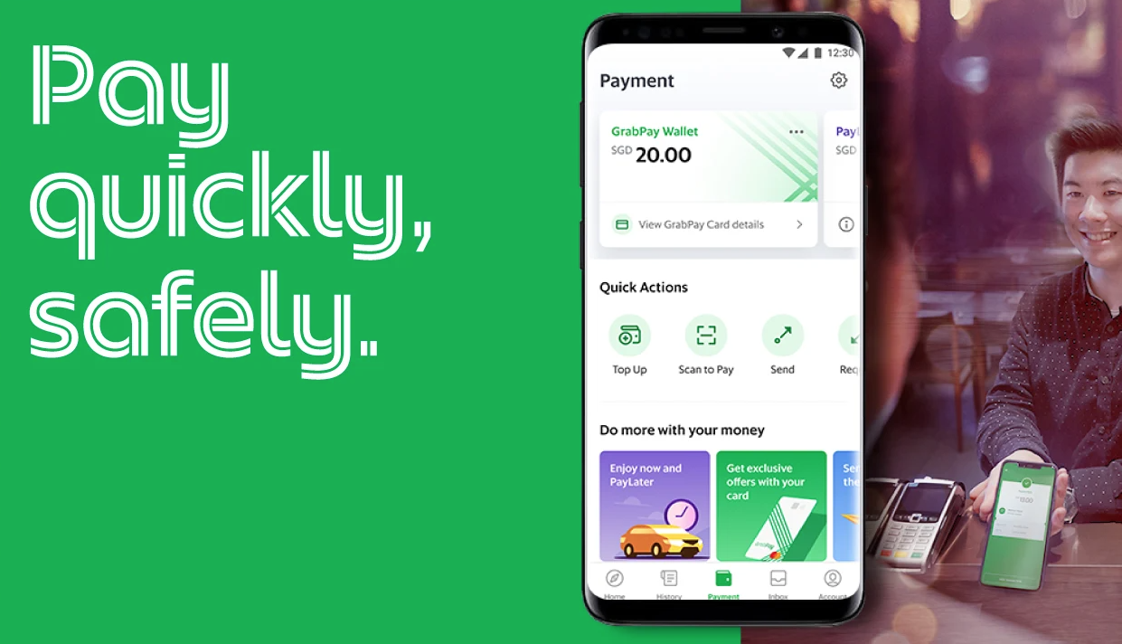 pay bills online - GrabPay