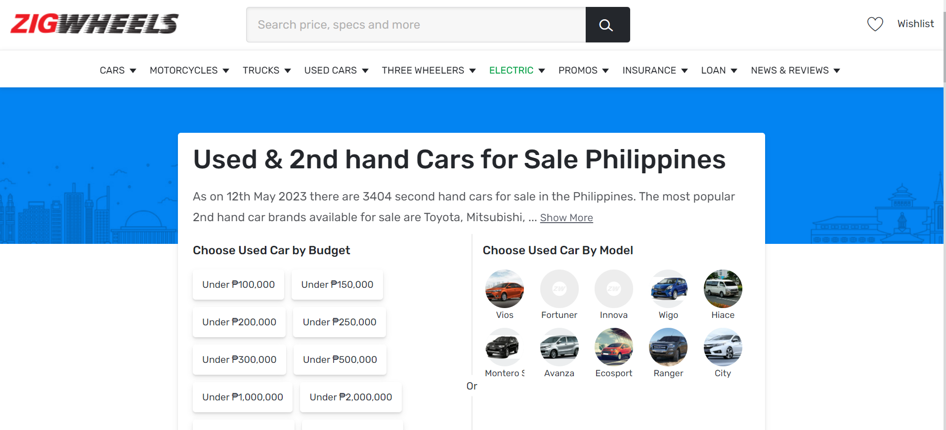 where to buy second-hand cars philippines - zigwheels