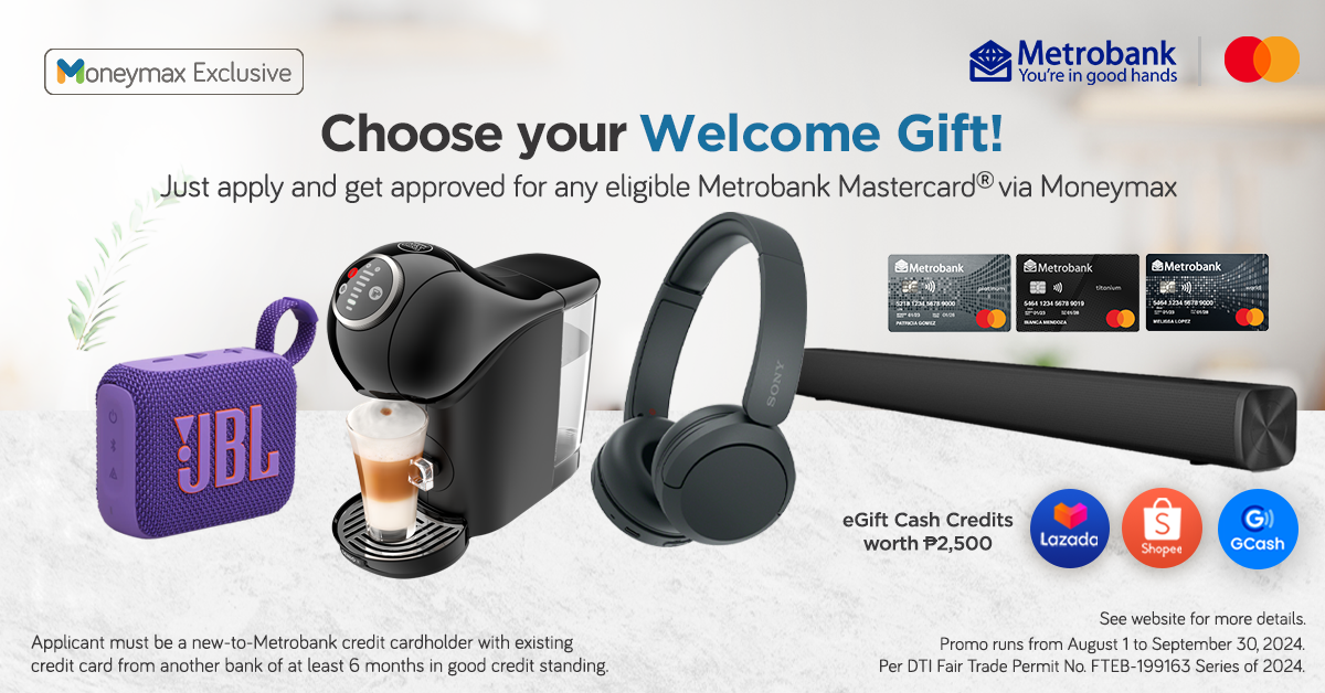 moneymax metrobank welcome gift | Moneymax