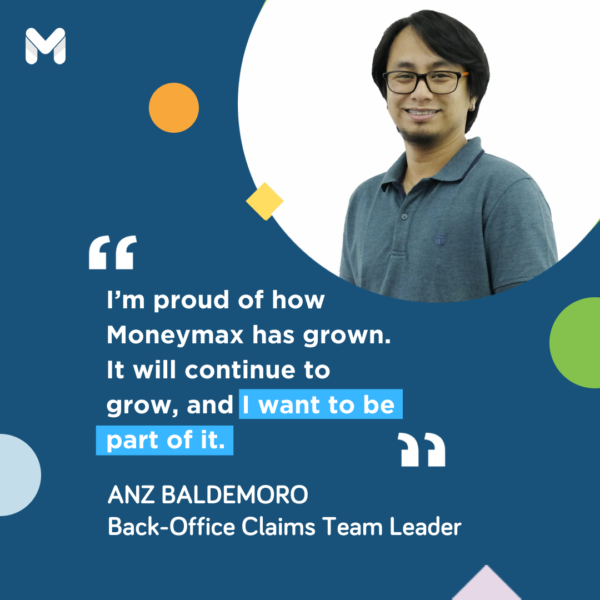 moneymax careers - anz baldemoro quote