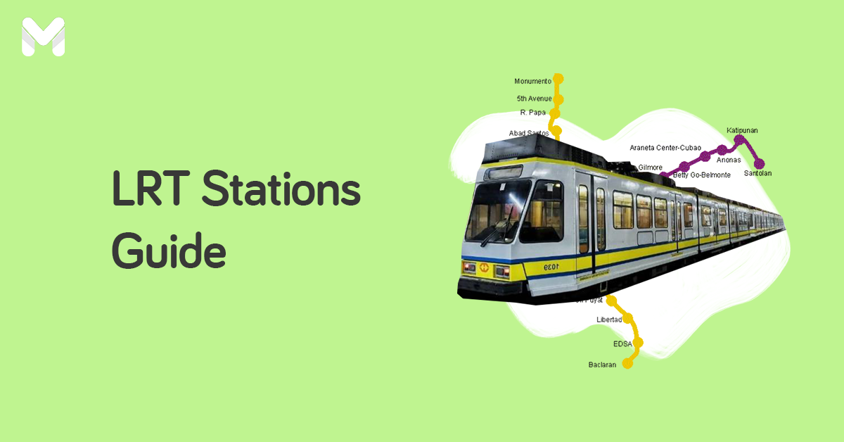 lrt 1 stations list in order | Moneymax