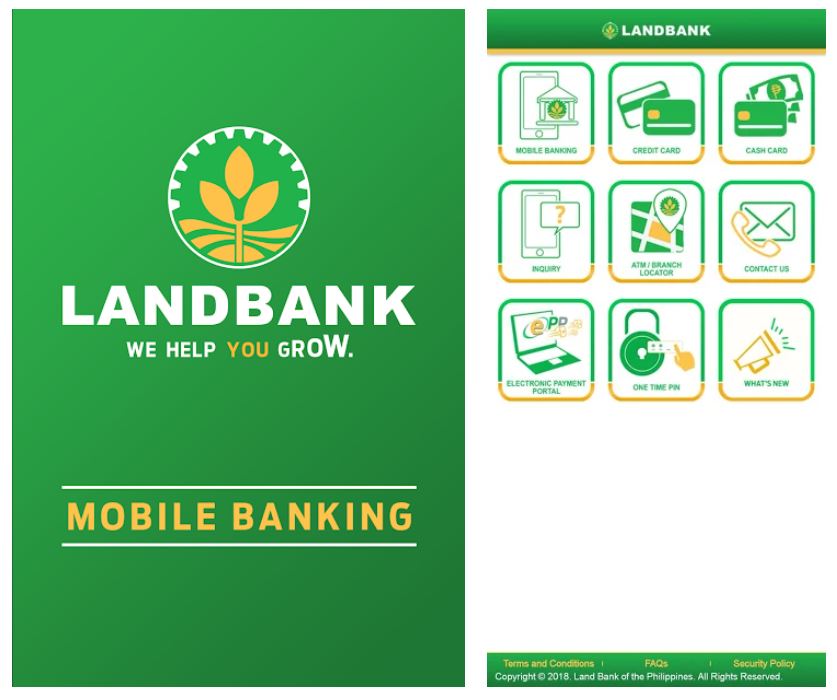 online or mobile banking - landbank app