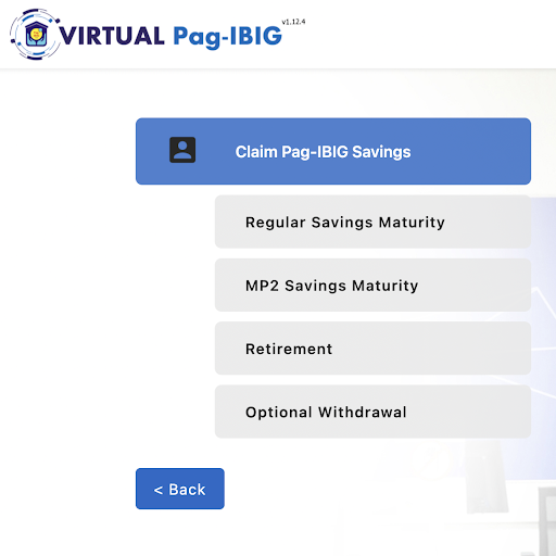 how to withdraw Pag-IBIG contribution - Claim Pag-IBIG Savings options