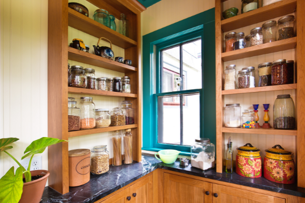 kitchen makeover on a budget - Optimize Storage